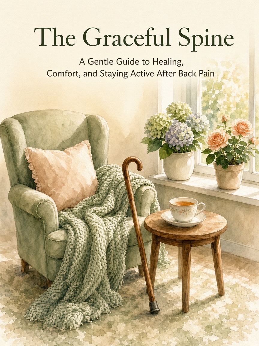 Cover of The Graceful Spine: A Gentle Guide to Healing